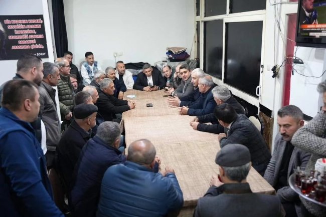 Kemalpasa Belediye Başkan Adayı Mehmet Türkmen saha çalışmalarına hız verdi..