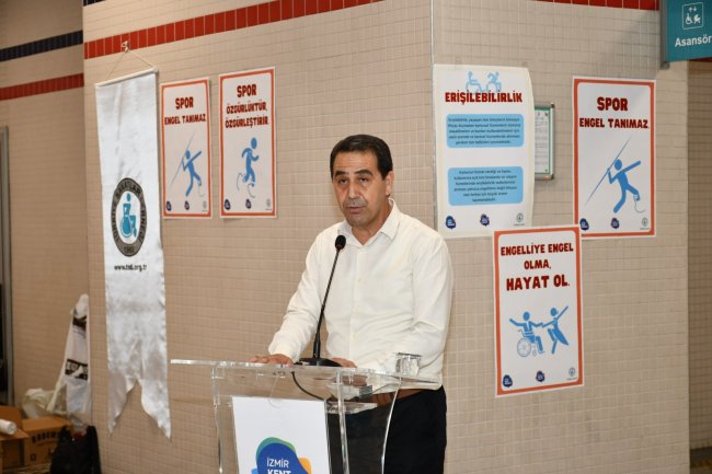 “Spor ve Sanat Engel Tanımaz” Üçkuyular metro İstasyonunda