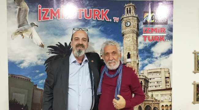 Ünlü Yönetmen İsmail Gülnar İzmir Türk TV Kanalını Ziyaret Etti 