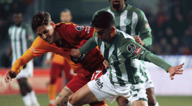 Konya'da ilklerin gecesi! Galatasaray'ın serisi bitti, Konyaspor galibiyeti hatırladı
