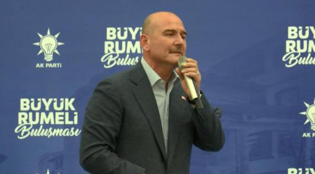 Soylu: Bu topluluk Batı'nın Avrupa'nın göbeğinde bir katliama nasıl seyirci kaldığını bilen bir topluluktur