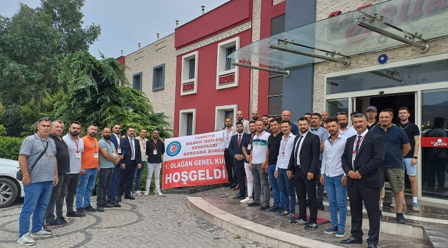 Bergama'da Sendikal Dayanışma: Türkiye Maden İşçileri Sendikası Bergama Şubesi'nin İlk Genel Kurulu.
