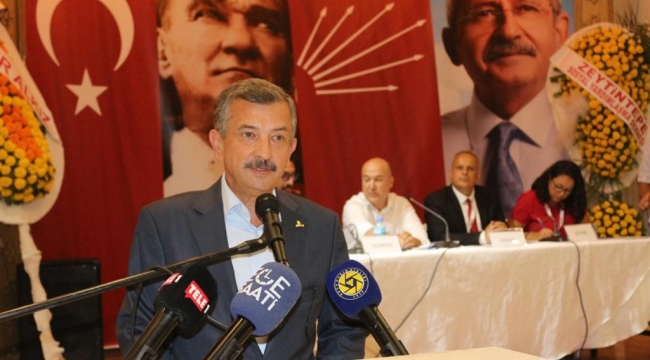 CHP BUCA İLÇE KONGRESİDE ERCAN TATI'YA YOĞUN İLGİ