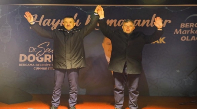 Cumhur'un adayı Doğruer, Pakdemirli ile Kozak yatırımlarını anlattı