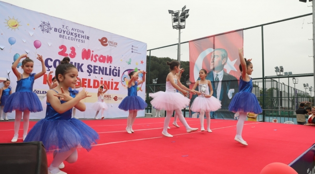 Aydın Büyükşehir Belediyesi, 23 Nisan Ulusal Egemenlik Ve Çocuk Bayramı'nı Şenliklerle Kutladı