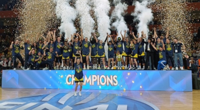 Fenerbahçe üst üste ikinci kez Euroleague şampiyonu!