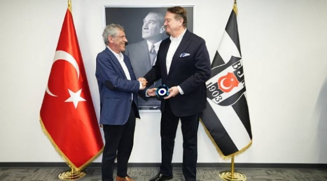 Fernando Santos, Beşiktaş'a veda etti!