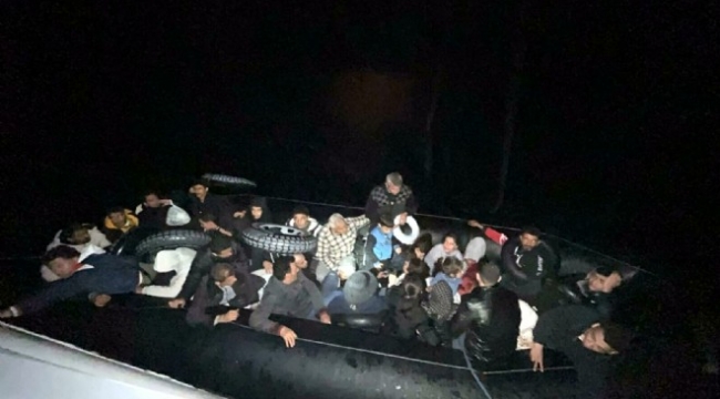 Ölümle burun buruna... 32 göçmen kurtarıldı!
