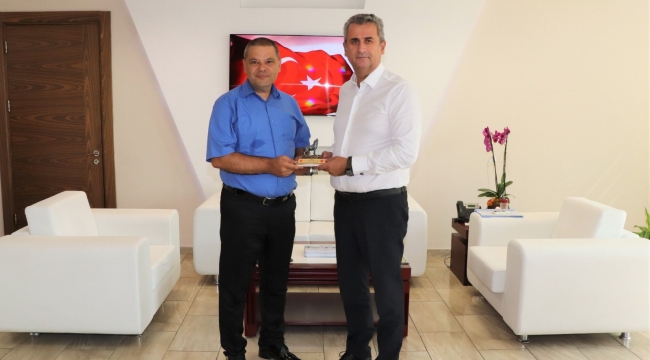 Aksaçlılar’dan Karabağlar Kaymakamına Ziyaret
