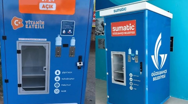 Güzelbahçe’ye SUmatikler Geliyor