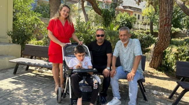 İzmir Tumed Derneği ve Mahalle Muhtarlarından Eren’e Anlamlı Destek