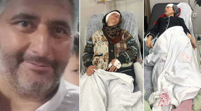 Erkek dehşeti: Eşini ve kızını bıçakladı!