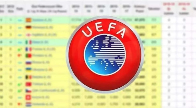 İşte UEFA ülke puanı sıralamasında son durum!