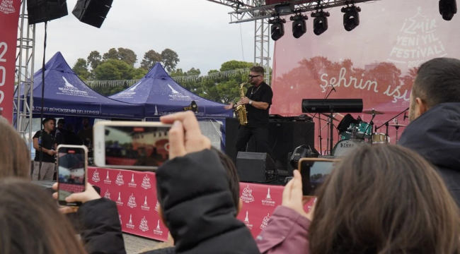 Yeni Yıl Festivali’nde coşku dolu anlar