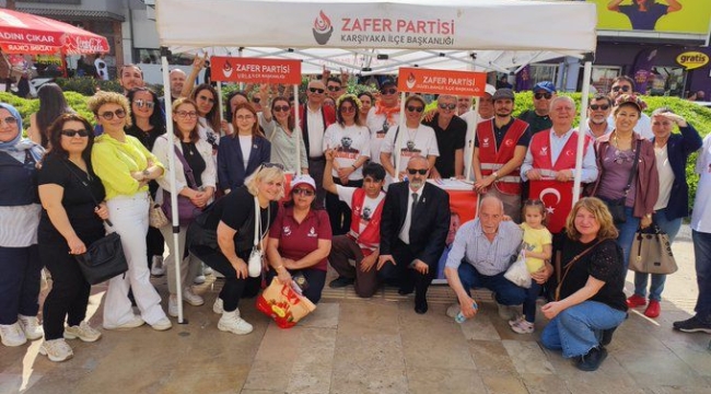 Zafer Partisi İzmir İl Başkanlığı Enginar Festivali’ne Damga Vurdu