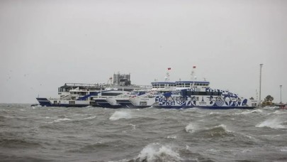 İzmir'de vapur seferleri iptal