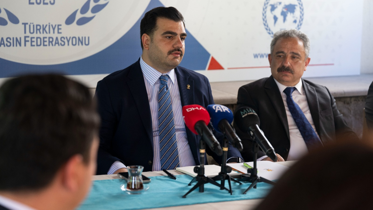 AK PARTİ GENEL SEKRETERİ VE İZMİR MİLLETVEKİLİ EYYÜP KADİR İNAN’IN TÜRKİYE BASIN FEDERASYONU ANADOLU SOHBETLERİ PROGRAMINDA YAPTIĞI AÇIKLAMALAR