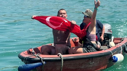 İzmir’in gururu Tuna bir kez daha tarih yazdı