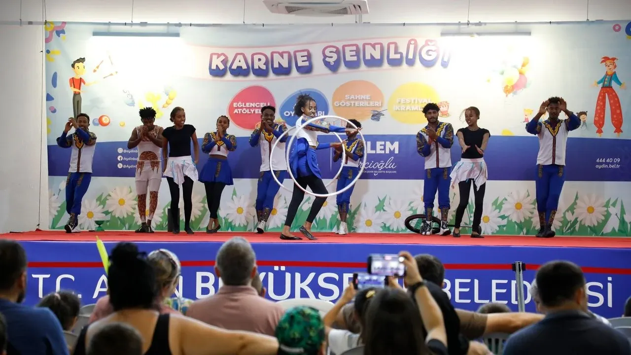 Aydın Büyükşehir’den miniklere karne hediyesi!