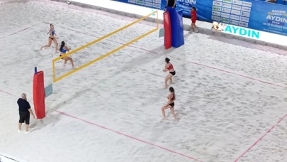 Plaj Voleybolunun kalbi Aydın Tekstil Park’ta atacak