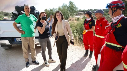 Başkan Denizli'den 'yangın' açıklaması: Önceliğimiz yerleşim bölgelerinden uzak tutmak!