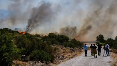 Çeşme'den sevindiren haber.... Alevler kontrol altında!