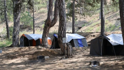 Kampçılara Gediz Murat Dağı’nda Doğayla İç İçe Tatil İmkânı