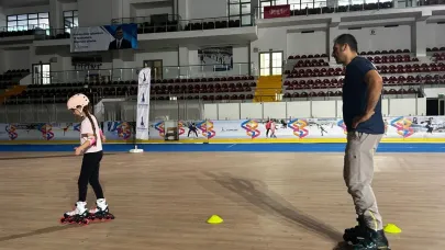 Büyükşehir’in tekerlekli paten kursunda kayıt zamanı