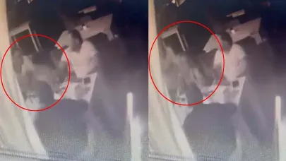 Eğlence mekanında saldırı: Başını masaya vurdu!