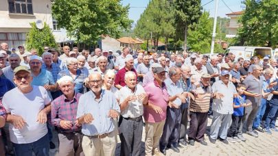 Gediz Yeşilçay Köyünde Yapılan Yağmur Duasına Yoğun Katılım Oldu