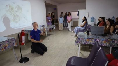 Menderes'te engellilere afet eğitimi!