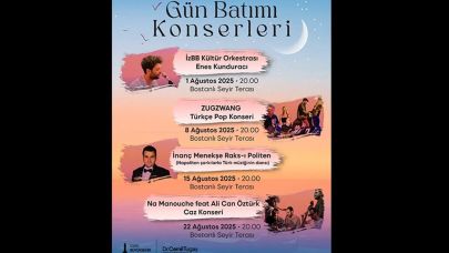 Gün Batımı konserleri başlıyor