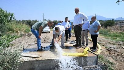 Manisa Büyükşehir’den yeni içme suyu sondajı