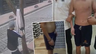 Hamama baskın: Dört saldırganın eğlencesi yarım kaldı!