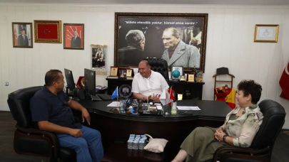 Başkan Çiçek, Muhtarlar Derneği’ni ağırladı