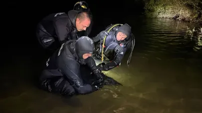 İzmir İtfaiyesi'nden boğulma vakasına müdahale