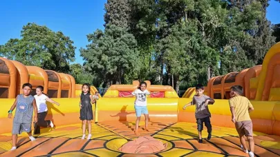 Minikler, İEF'te unutulmaz anlar yaşıyor
