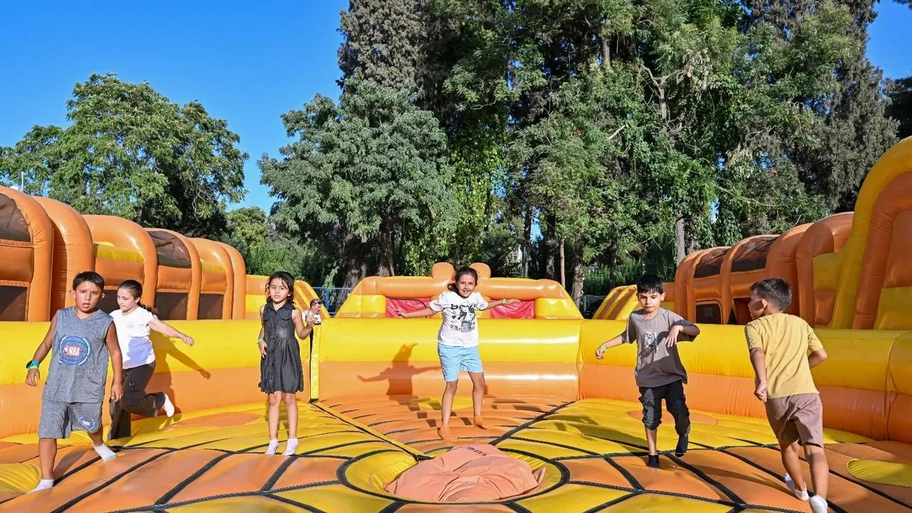 Minikler, İEF'te unutulmaz anlar yaşıyor