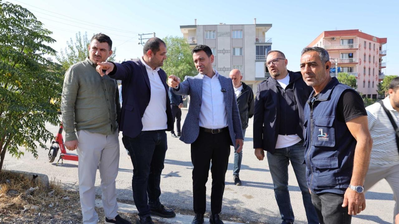 Başkan Önal&#039;dan Saha Mesaisi