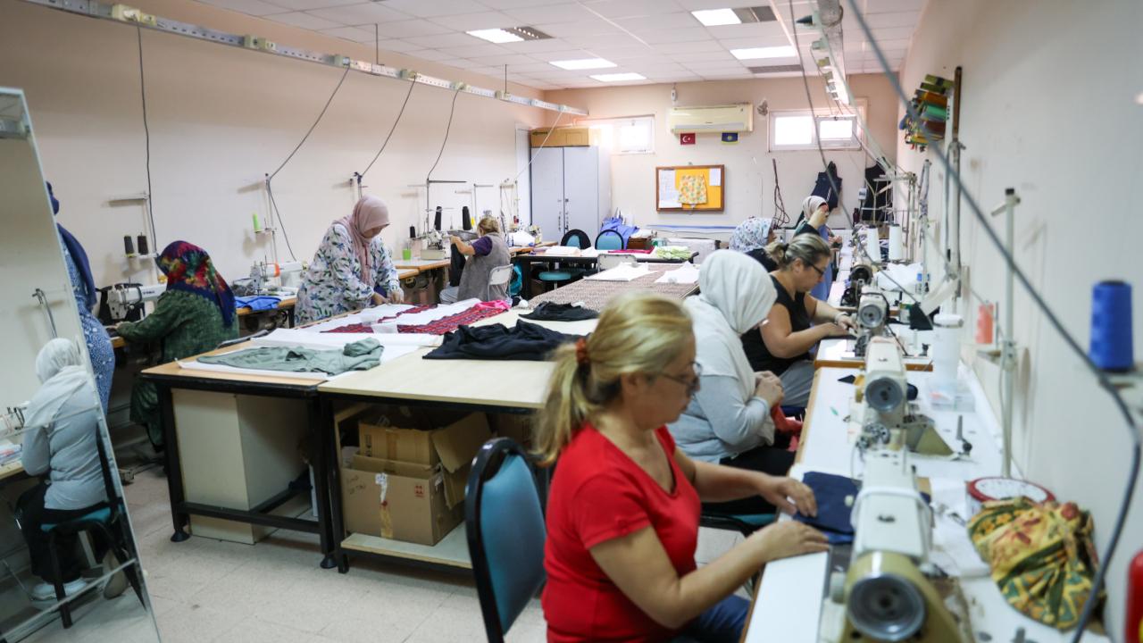 Buca&#039;da kadınlar üreterek güçleniyor