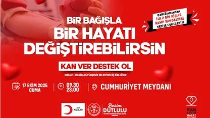 Büyükşehir ve Türk Kızılayı’ndan Anlamlı Etkinlik