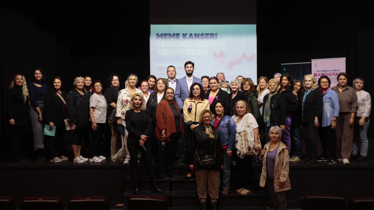 Konak’ta Meme Kanseri Farkındalık Ayı Seminerleri tamamlandı