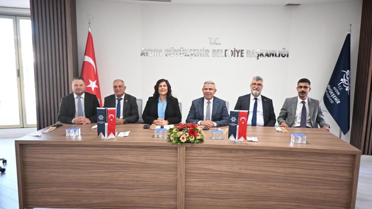 BAŞKAN ÇERÇİOĞLU’NA AK PARTİ KÖŞK VE SULTANHİSAR’DAN ZİYARET