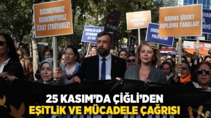 “Çiğli’de Kadınlar ‘Şiddete Hayır’ Dedi”