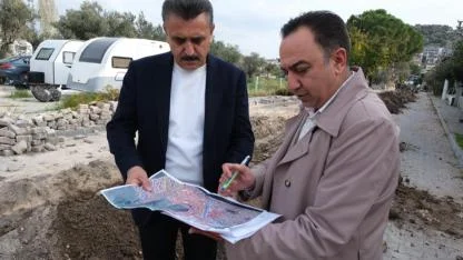 Dikili’de Doğal Gaz 4. Etap Çalışmaları Başladı