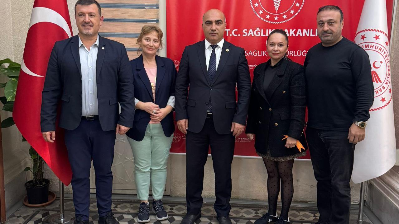 İzmir İl Sağlık Müdürü Dr. Ayhan Kul&#039;a Ege BayDer’den Hayırlı Olsun Ziyareti