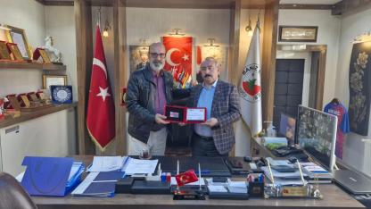 İzmir Türk TV’den Banaz Belediye Başkanı’na Ziyaret