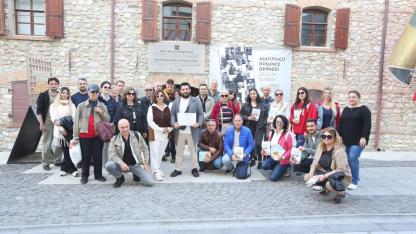 İzmirli Turist Rehberlerinden Efes Tarlası Yaşam Köyü’ne Eğitim Ziyareti