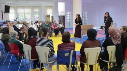 Konaklı kadınlar şiddete karşı dayanışmayla güçleniyor