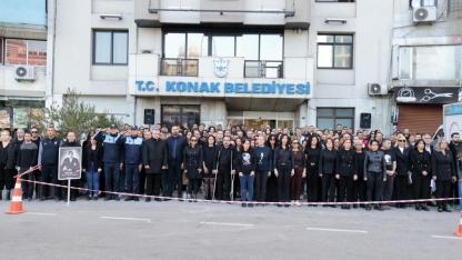 Konak’ta Atatürk sonsuz özlem ve saygıyla anıldı